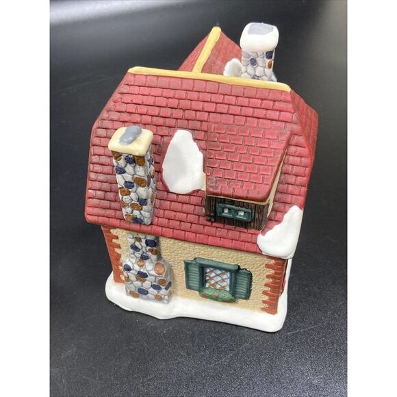 Dollar General Store Christmas Village Lighted Porcelain Building in Box New - Picture 4 of 8